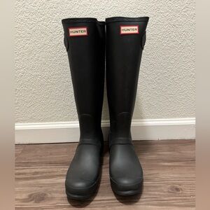 Hunter Rain Boots size 9 Black